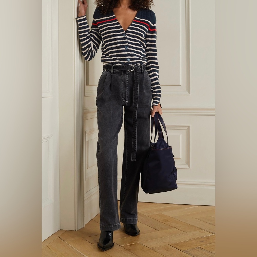 Rag & bone Ann Striped Cardigan